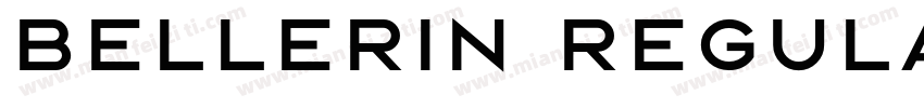 Bellerin Regular字体转换